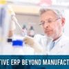 an image of a life sciences employee utilizing adaptive ERP to improve processes