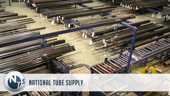an image of the production floor at a National Tube Supply facility