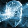 an image of robotics process automation personified by a human in digital space