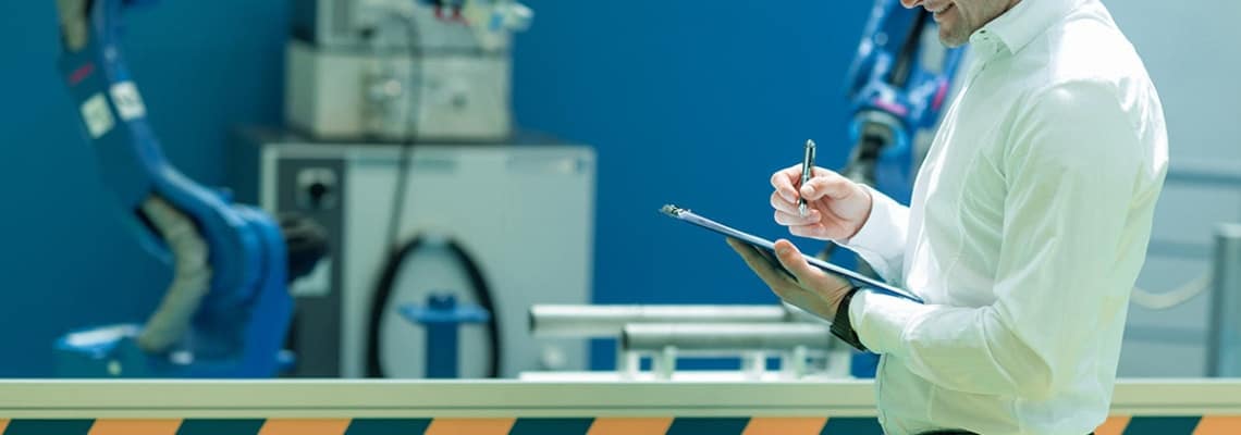 an image of a chief robotics officer at work.
