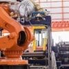 an image of a factory floor like that found in siemens manufacturing