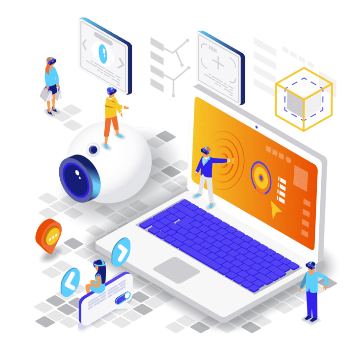 an image of applications of augmented and virtual reality as top 5 technology trends in 2019 according to encompass solutions