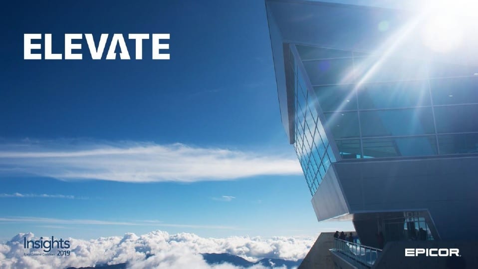 an image of the epicor insights 2019 event announcement as part of the January 2019 News And Updates