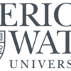 an image of the hariot-watt university logo, where the heriot-watt laser was developed