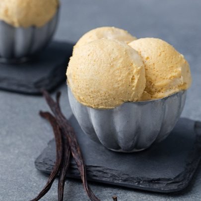 a picture of vanilla ice cream, 