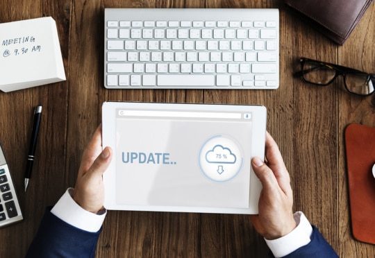 an image depicting a clourd software update for epicor erp 10.2.400