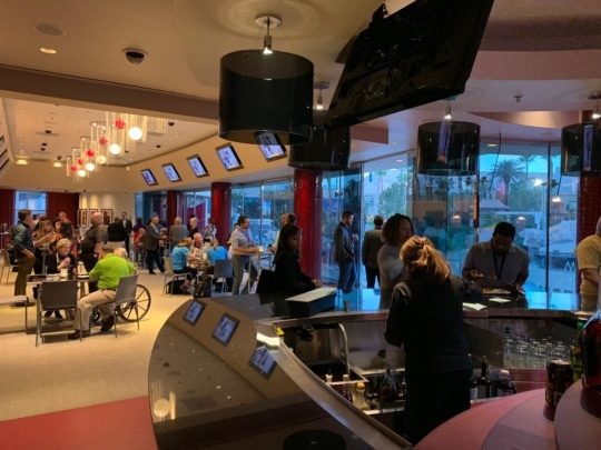 an imag eof the customer appreciation mingle at insights 2019
