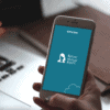 An image of the Epicor Virtual Agent, EVA, being used on a mobile device