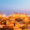 an image of a port facility in the midst of the latest round of us-china tariffs in this current trade war.