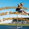 an image of a hurdler jumping over a hurdle symbolizing overcoming edi barriers to implementation