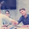 an image of a business owner and edi partner agreeing on an edi for small businesses contract