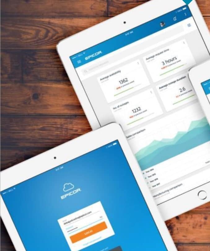 An image of the epicor kinetic framework epicor erp cloud 10.2.500 update