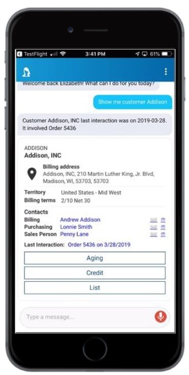 An image of the epicor virtual agent eva epicor erp cloud 10.2.500 update