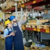 an image of warehouse workers conducting a full physical inventory, which can be avoided by following our cycle count continual process improvement workshop