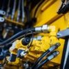 an iamge of a physical machine connected ot a digital system as part of digital twin manufacturing technology