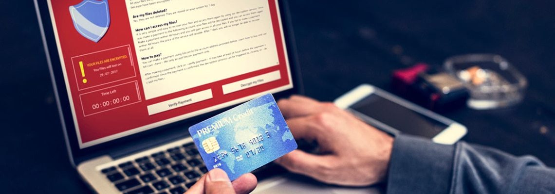 an image representing the increase in covid-19 ransomware attacks on small businesses and individuals working remotely