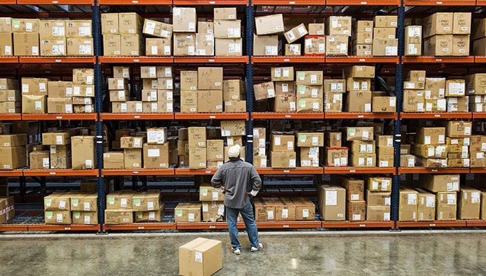 an example of storage in inventory managmeent and warehouse management