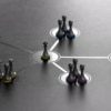a concept image of how business disruptions build business leaders