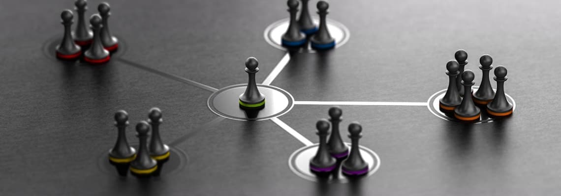 a concept image of how business disruptions build business leaders