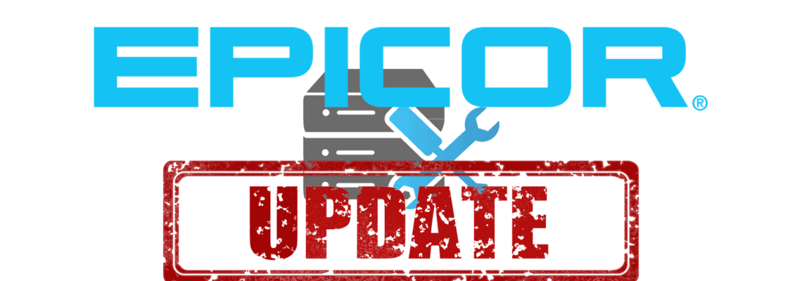 an image of Epicor Cloud ERP 10.2.700 Update