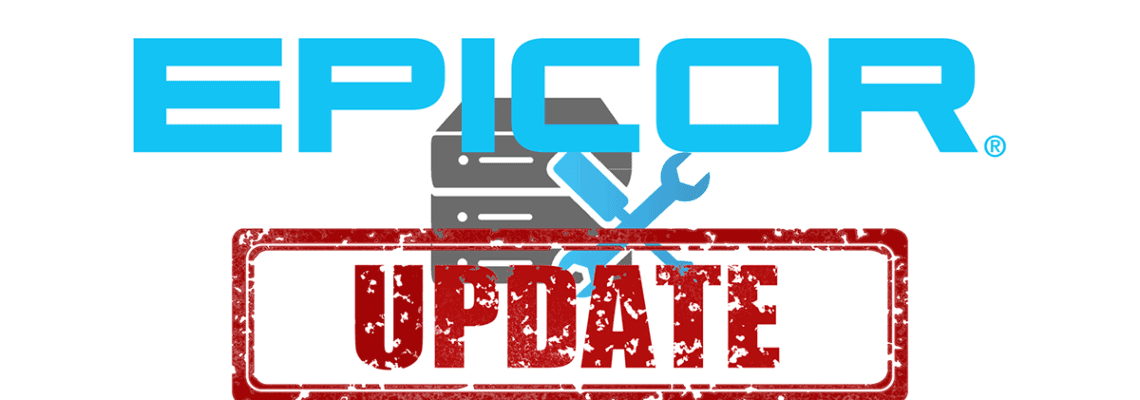 an image alerting users of an epicor software corporation acquisition update that concerns the sale of the company
