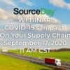 an image of sourceday's upcoming webinar on covid-19 supply chain disruptions