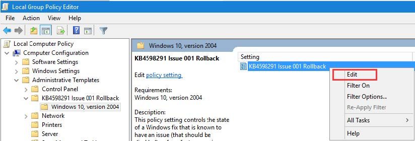 Epicor Preview Microsoft Fix Step 8c