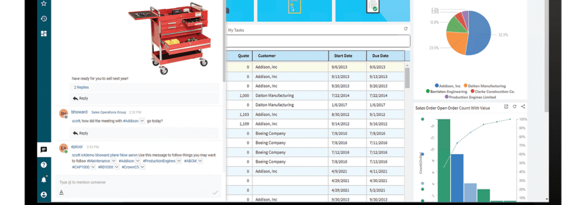epicor collaborate enterprise collaboration tools epicor kinetic intranet